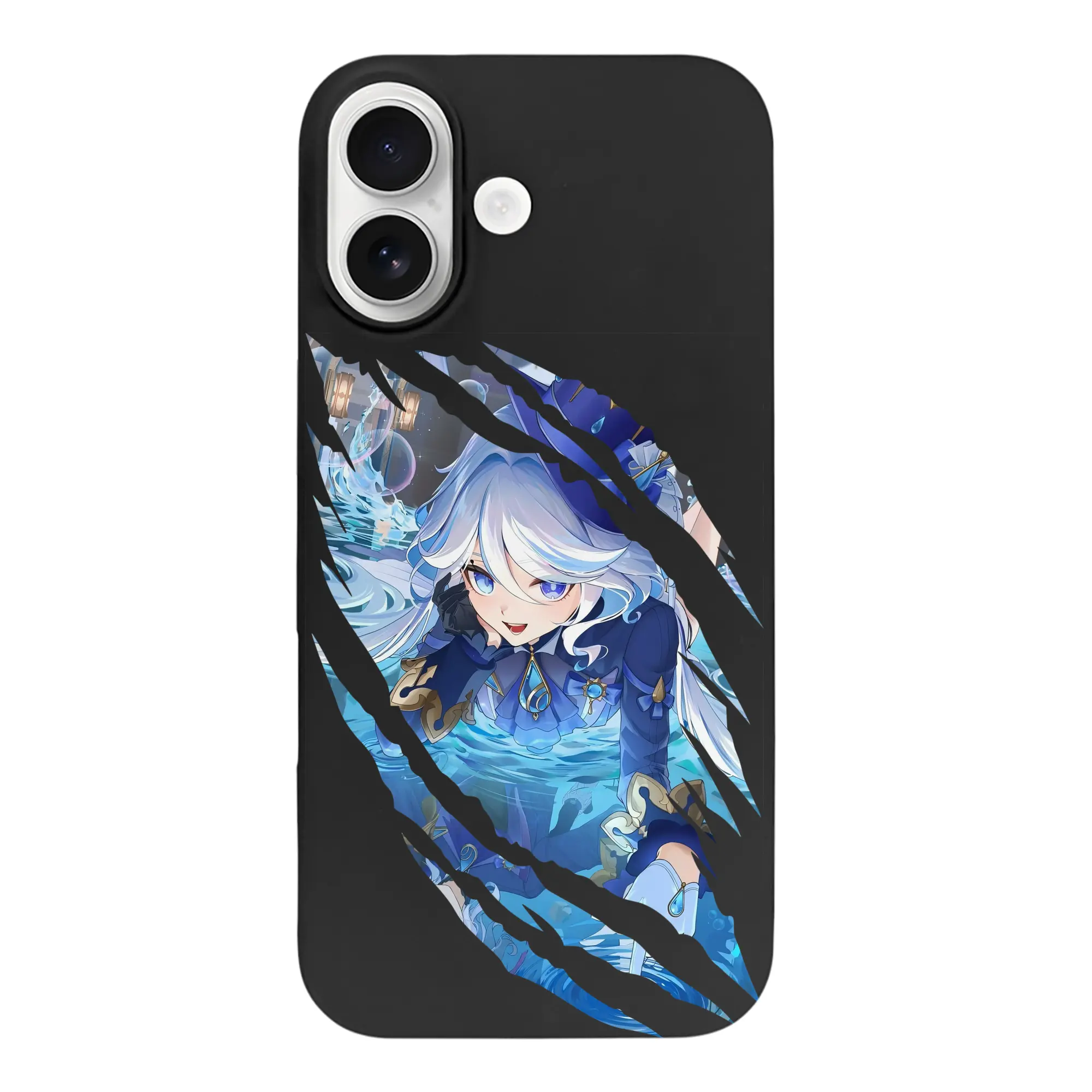 原 神 グッズ フリーナ - iPhone 17 シリーズ シリコンケース 薄型 耐衝撃 指紋防止 ソフトタッチカバー 精密フィット 傷防止 保護ケース iPhone 17/17 Air/17 Pro/17 Pro Max 対応